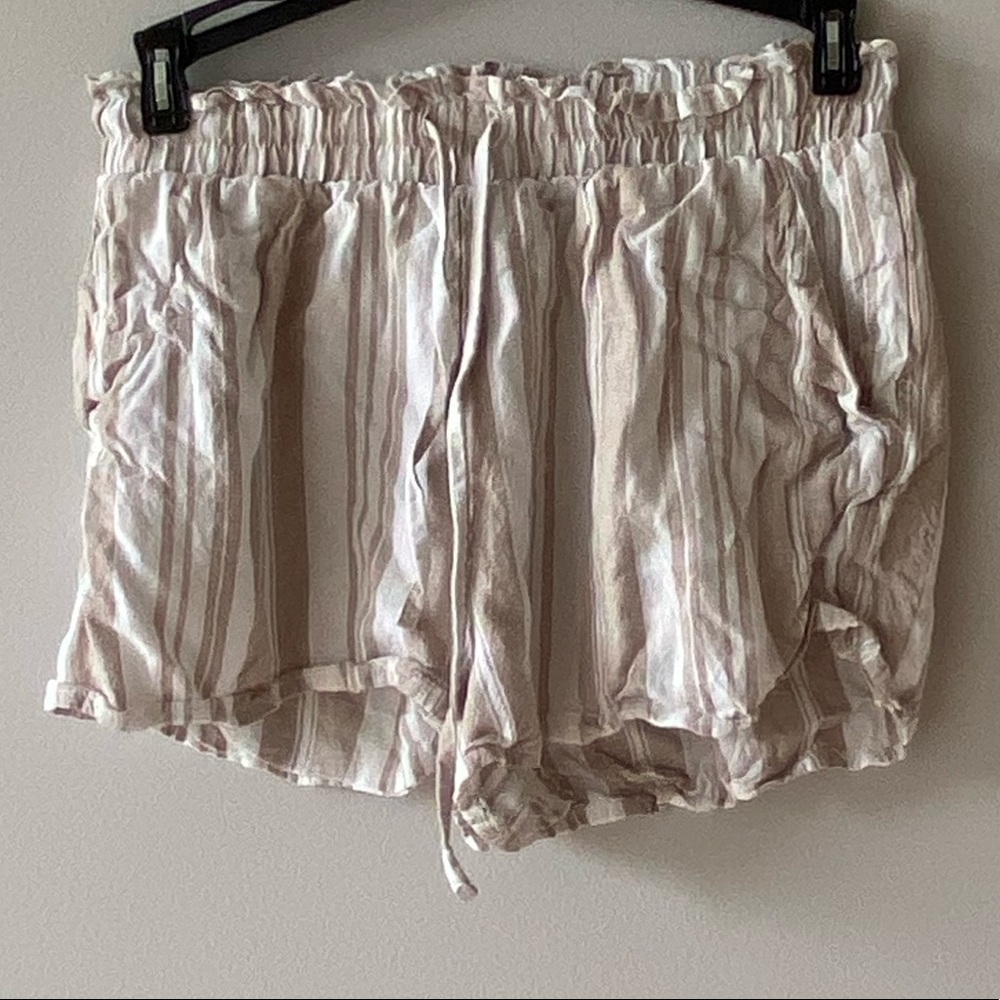 LA Hearts Striped Summer Shorts